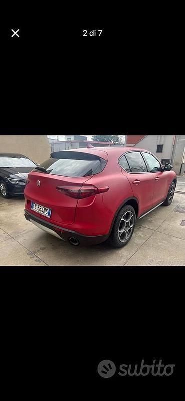 Usata Alfa Romeo Stelvio 280 CV (205 kW) 2017 Rosso SUV