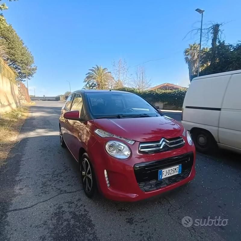 Usata Citroën C1 69 CV (50 kW) 2017 Rosso Utilitaria