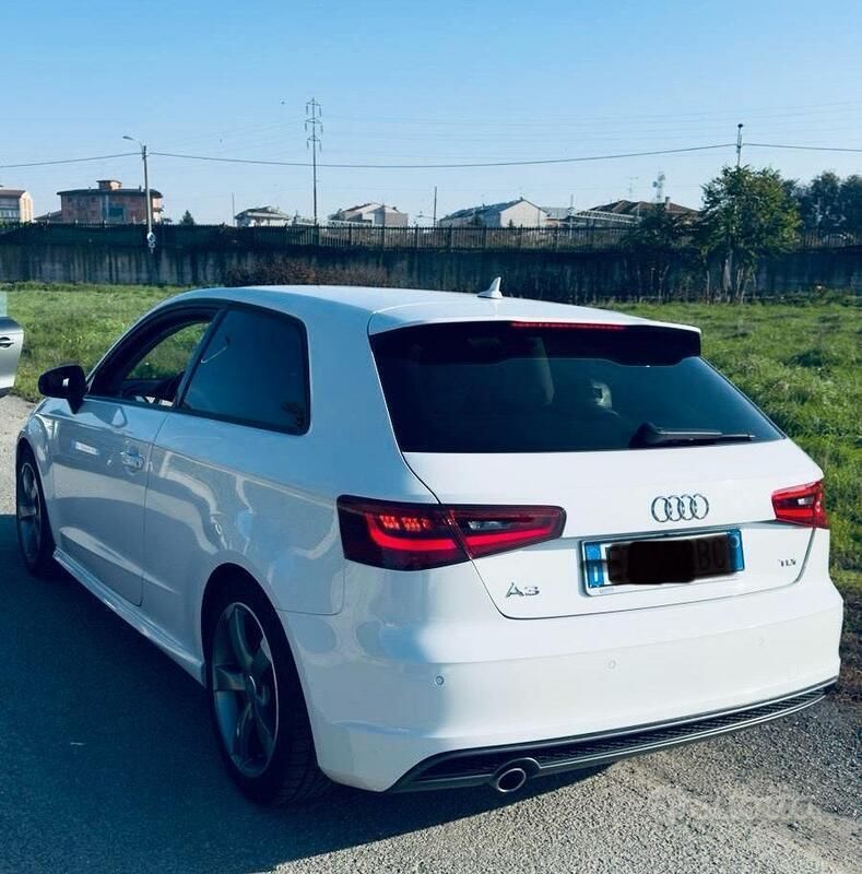 Usata Audi A3 S-Line 2015 Bianco Berlina