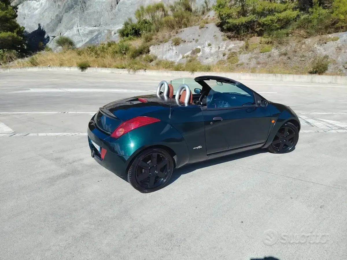 Usata Ford StreetKa 95 CV (69 kW) 2005 Verde Cabrio
