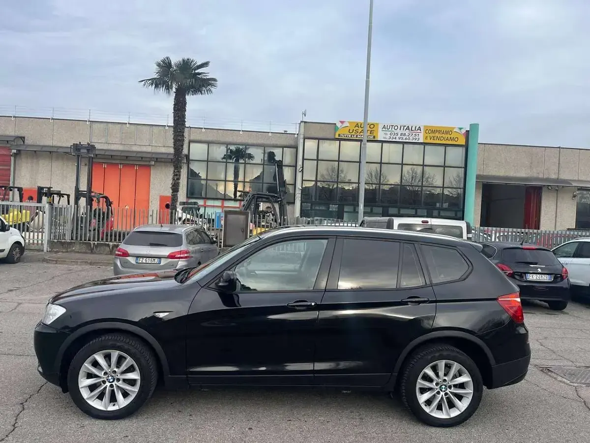 Usata BMW X3 184 CV (135 kW) 2011 Nero SUV