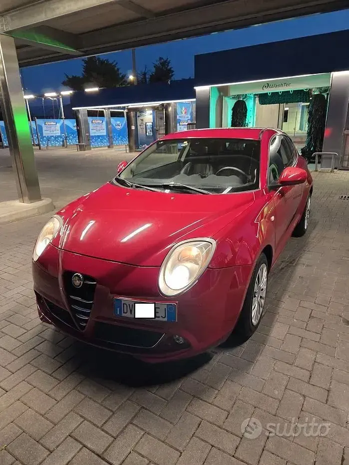 Usata Alfa Romeo MiTo 79 CV (58 kW) 2009 Rosso Utilitaria