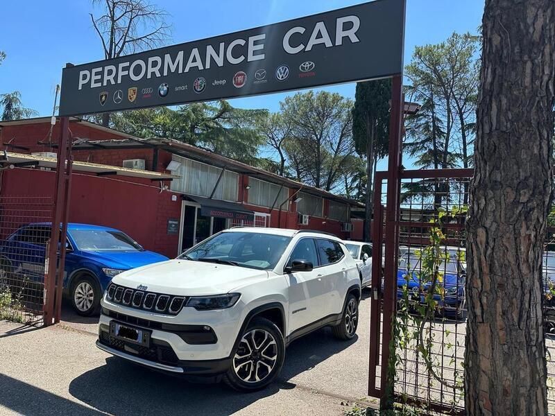 Bianco Usata 2022 Jeep Compass Night Eagle SUV | 19.900 € (Ottimo prezzo) - Immagine 1/4