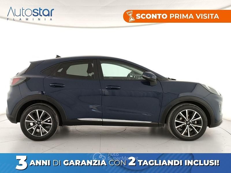 Usata Ford Puma Titanium S 125 CV (91 kW) 2022 Blu SUV
