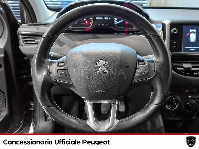 Usata Peugeot 208 Allure 82 CV (60 kW) 2017 Grigio Utilitaria