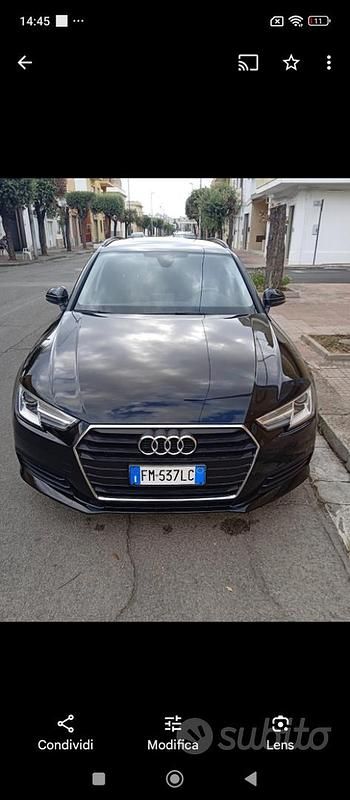 Usata Audi A4 150 CV (110 kW) 2017 Nero Station wagon