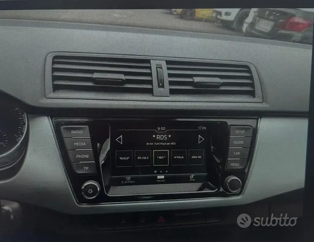 Usata Skoda Fabia 75 CV (55 kW) 2018 Bianco Berlina