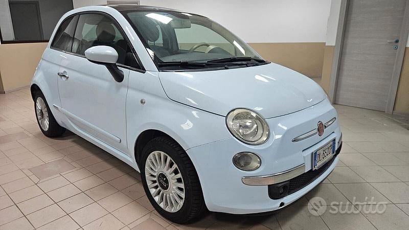 Blu Usata 2007 Fiat 500 Lounge Tre volumi | 4400 € (Ottimo prezzo) - Immagine 1/4