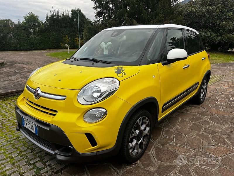Usata Fiat 500L Trekking 95 CV (69 kW) 2014 Giallo Monovolume