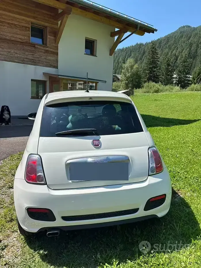 Usata Fiat 500S S 69 CV (50 kW) 2015 Bianco Berlina