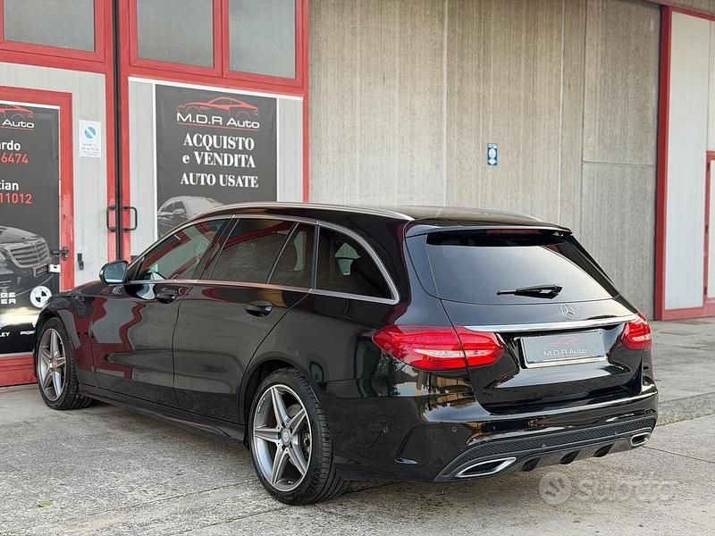 Usata Mercedes C220 Premium 170 CV (125 kW) 2015 Nero Station wagon
