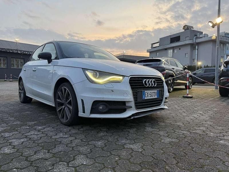 Usata Audi A1 Sportback S-Line 90 CV (66 kW) 2014 Bianco Utilitaria