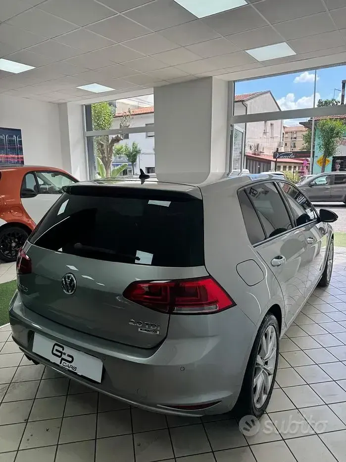 Usata VW Golf VII GTD 150 CV (110 kW) 2016 Beige Berlina