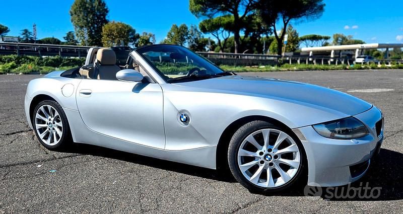 Usata BMW Z4 150 CV (110 kW) 2007 Grigio Cabrio