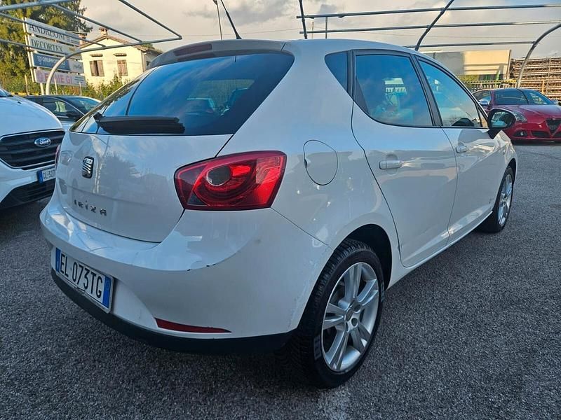 Usata Seat Ibiza Reference 75 CV (55 kW) 2012 Bianco Berlina