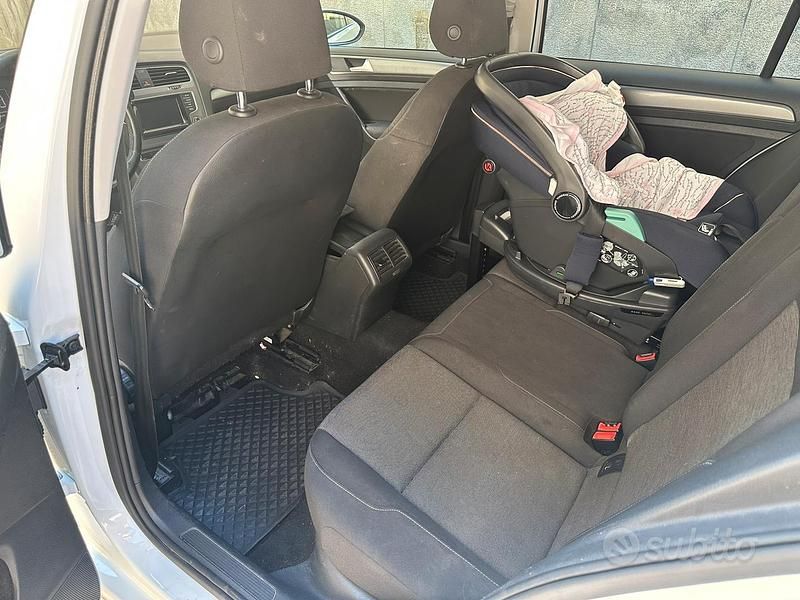 Usata VW Golf VII 90 CV (66 kW) 2014 Bianco Berlina