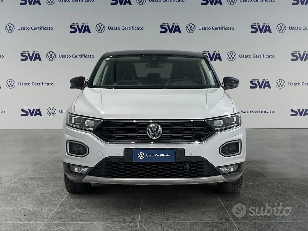 Usata VW T-Roc Advance 150 CV (110 kW) 2019 Bianco SUV