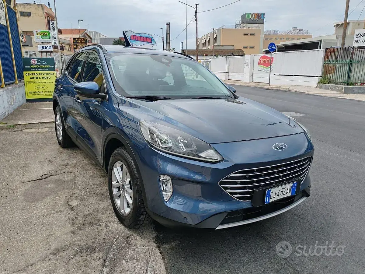 Brugt Ford Kuga Business Edition 120 HK (88 kW) 2022 Blå SUV
