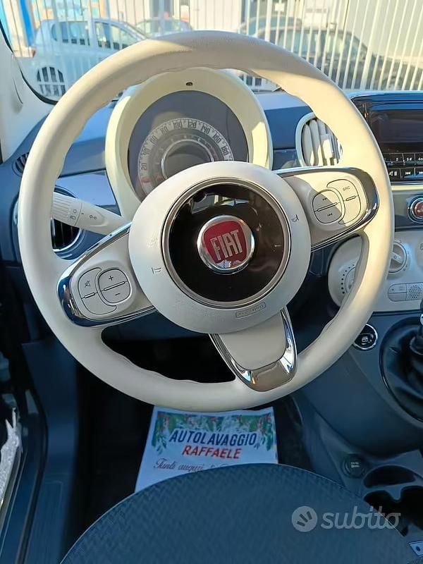 Usata Fiat 500 69 CV (50 kW) 2017 Grigio Berlina