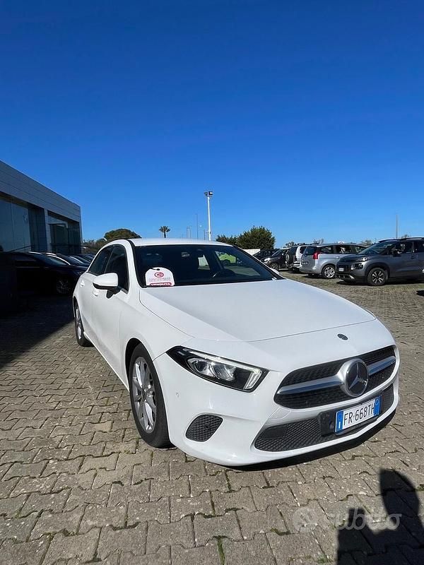 Usata Mercedes A180 Business 2018 Bianco Berlina