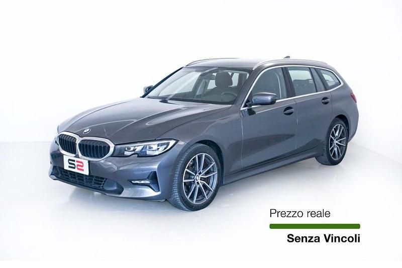 Usata BMW 320e Advantage 190 CV (139 kW) 2021 Gray Station wagon