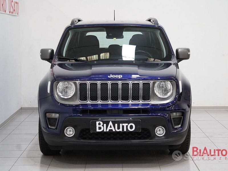 Usata Jeep Renegade Limited 150 CV (110 kW) 2019 Blu SUV