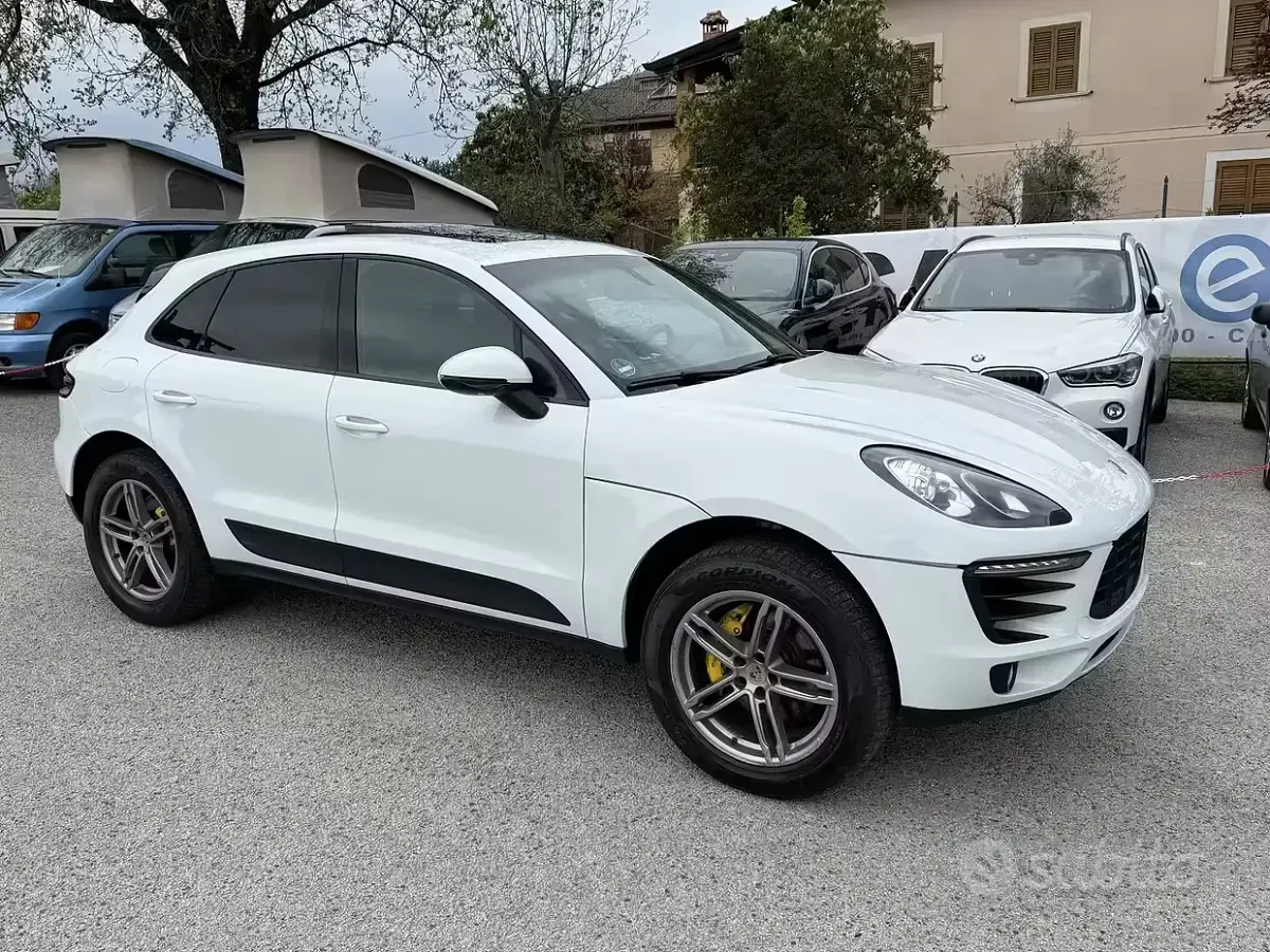 Usata Porsche Macan S Diesel 250 CV (183 kW) 2015 Bianco SUV