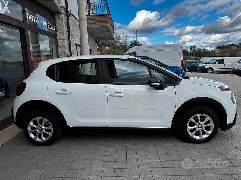 Usata Citroën C3 Feel 101 CV (74 kW) 2022 Bianco Utilitaria