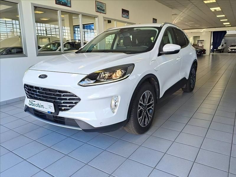 Bianco Usata 2021 Ford Kuga Titanium X SUV | 22.290 € (Buon prezzo) - Immagine 1/4