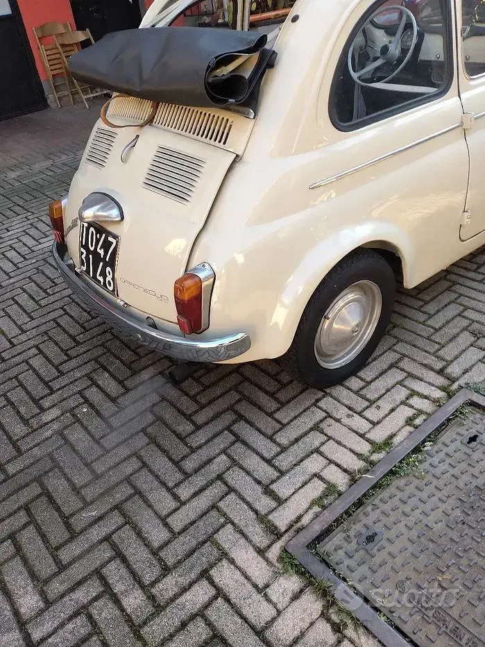 Usata Fiat 500 1960 Bianco Utilitaria