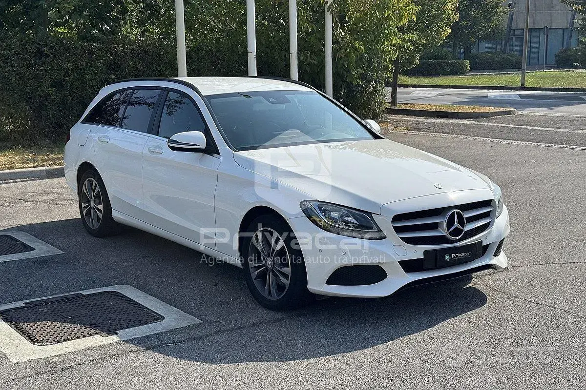 Usata Mercedes C220 Executive 170 CV (125 kW) 2016 Bianco Station wagon