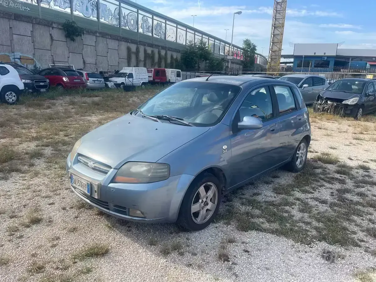 Usata Chevrolet Kalos SE 72 CV (52 kW) 2008 Grigio Berlina