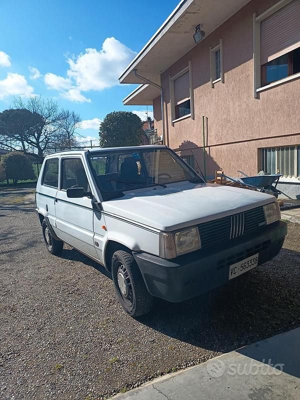 Usata Fiat Panda Young 1990 Bianco Utilitaria