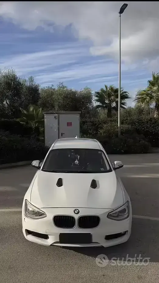 Usata BMW 116 M Sport 116 CV (85 kW) 2014 Bianco Utilitaria