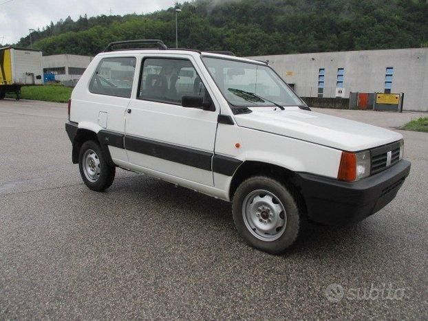 Usata Fiat Panda 54 CV (39 kW) 2002 Bianco Utilitaria
