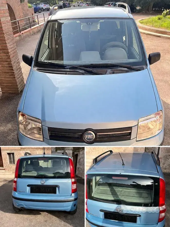 Usata Fiat Panda 60 CV (44 kW) 2003 Bluazzurro Utilitaria
