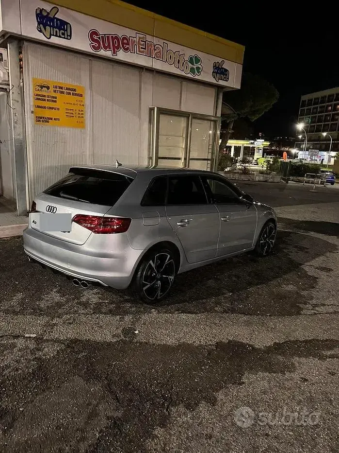 Usata Audi A3 110 CV (80 kW) 2015 Grigio Berlina