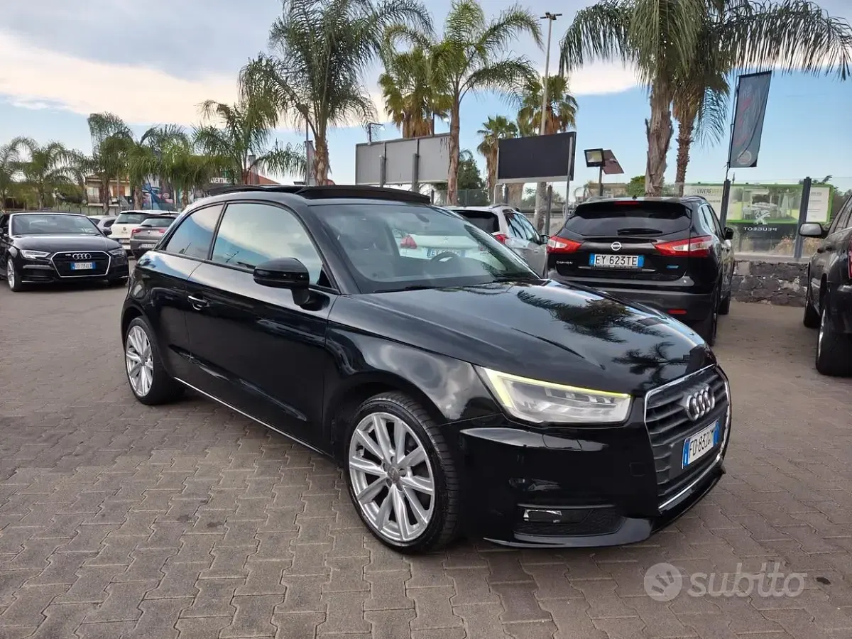Usata Audi A1 Design 116 CV (85 kW) 2016 Nero Utilitaria