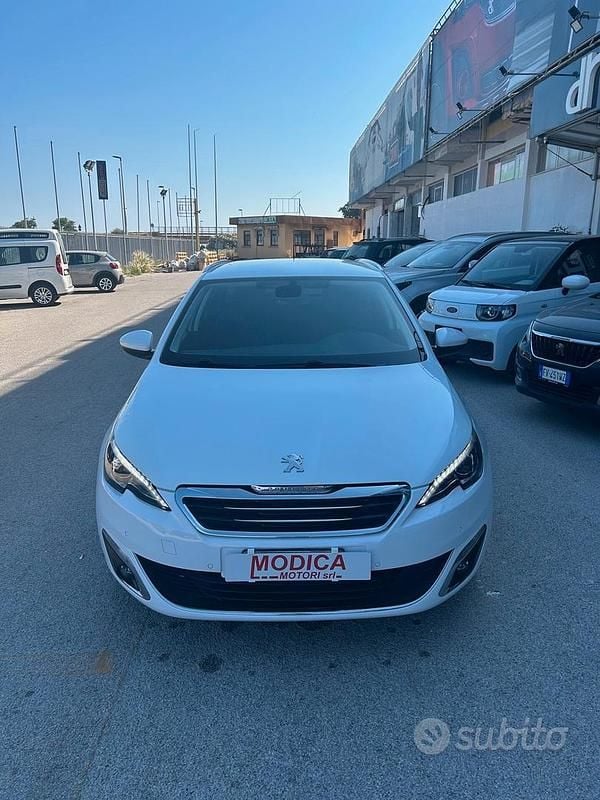 Bianco Usata 2016 Peugeot 308 Allure Station wagon | 6999 € (Ottimo prezzo) - Immagine 1/4