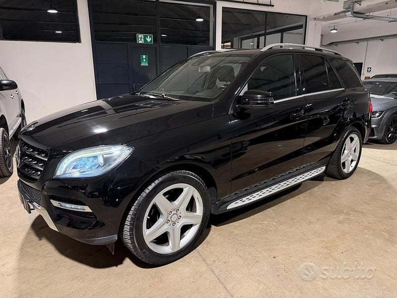 Usata Mercedes ML350 Premium 258 CV (189 kW) 2013 Nero SUV