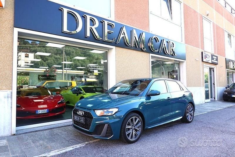 Verde pastello Usata 2019 Audi A1 S-Line Utilitaria | 23.990 € (Buon prezzo) - Immagine 1/4