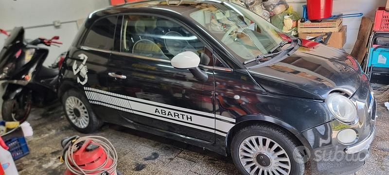 Usata Fiat 500 75 CV (55 kW) 2007 Nero Berlina
