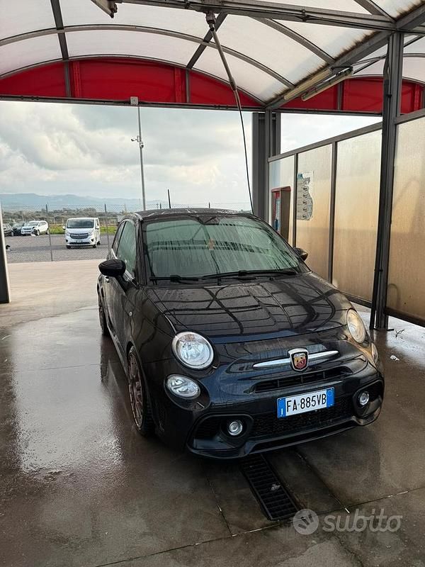 Usata Fiat 500 Abarth 135 CV (99 kW) 2015 Nero Utilitaria