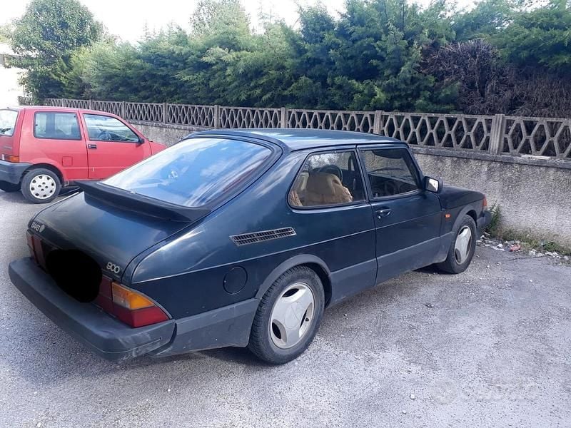 Usata Saab 900 175 CV (128 kW) 1985 Nero Coupé