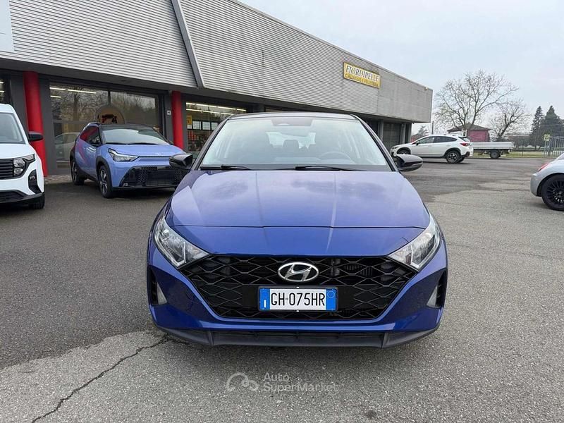 Brugt Hyundai i20 101 HK (74 kW) 2021 Blå Sedan