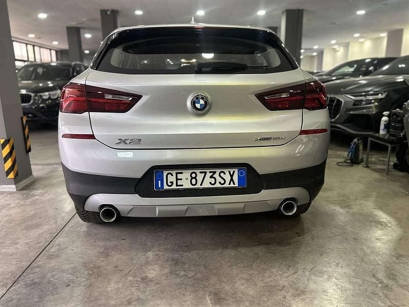 Usata BMW X2 Advantage 150 CV (110 kW) 2021 Argento SUV