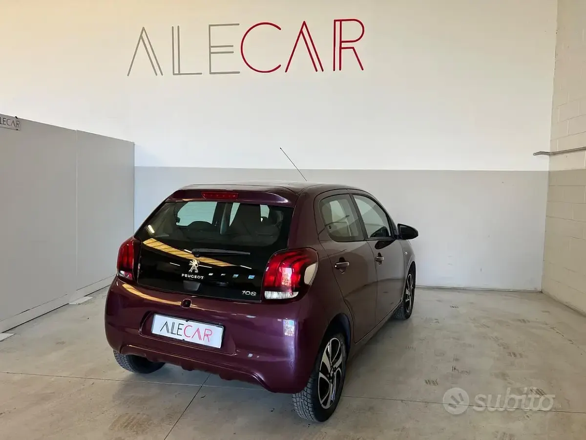 Usata Peugeot 108 Allure 72 CV (52 kW) 2019 Viola Berlina