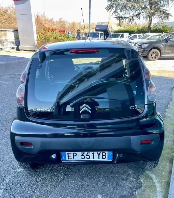 Usata Citroën C1 68 CV (50 kW) 2013 Nero Utilitaria
