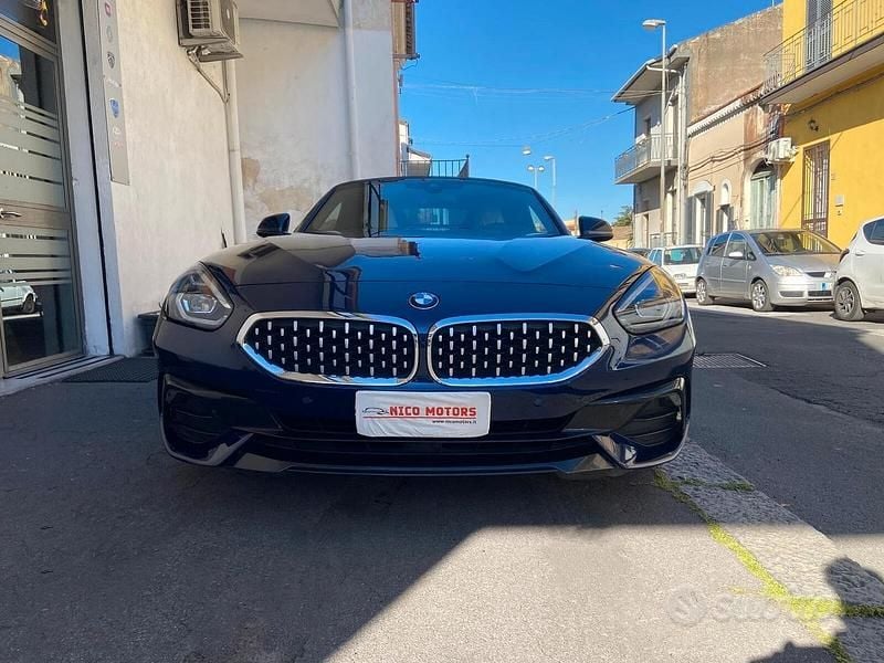 Usata BMW Z4 Sport Line 197 CV (144 kW) 2019 Blu Cabrio