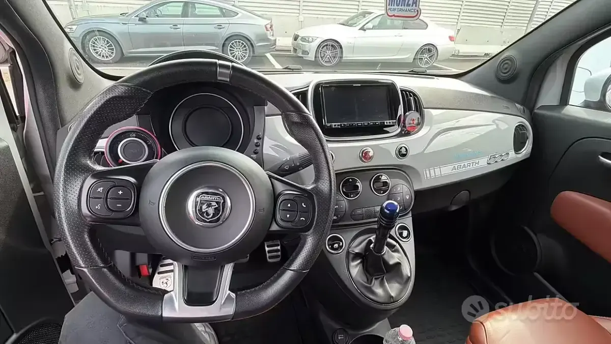 Usata Abarth 595 145 CV (106 kW) 2018 Grigio Berlina